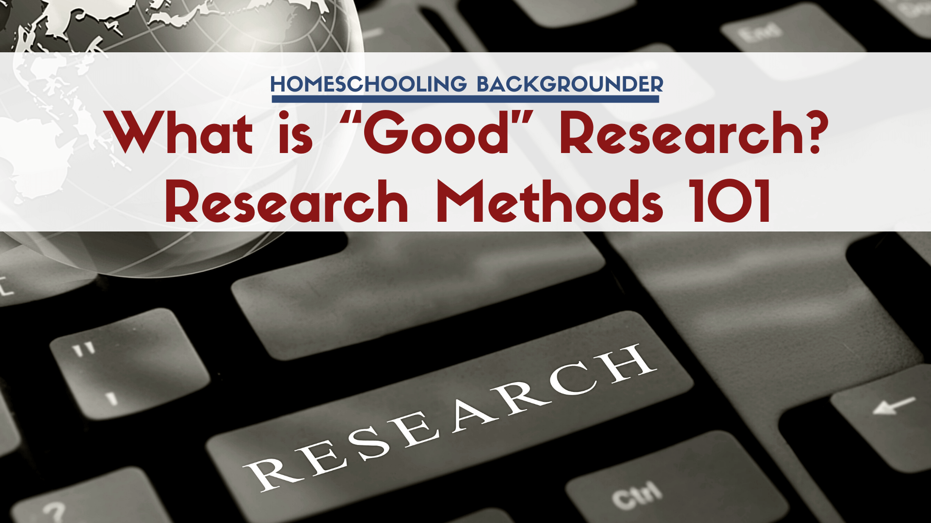 Good Research about Homeschooling graphic
